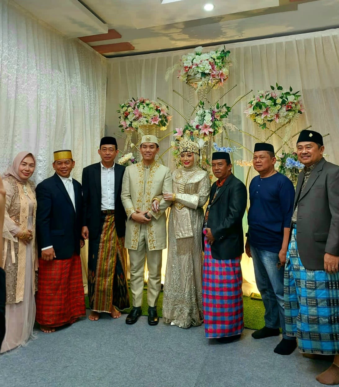 Empat Anggota DPRD Parepare Hadiri Akad Nikah Putra HBS di Ternate, RSA Jadi Saksi Mempelai Laki-laki